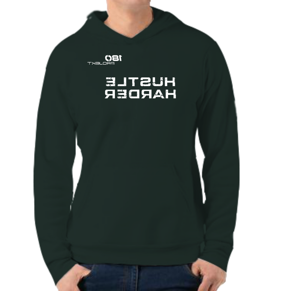 HH, shown on the softest hoodie you can wear! – 180 projekt